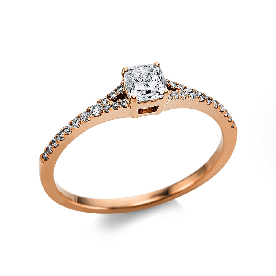 Ring 4er-Krappe 18 kt RG
