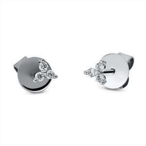 Ohrstecker 18 kt WG