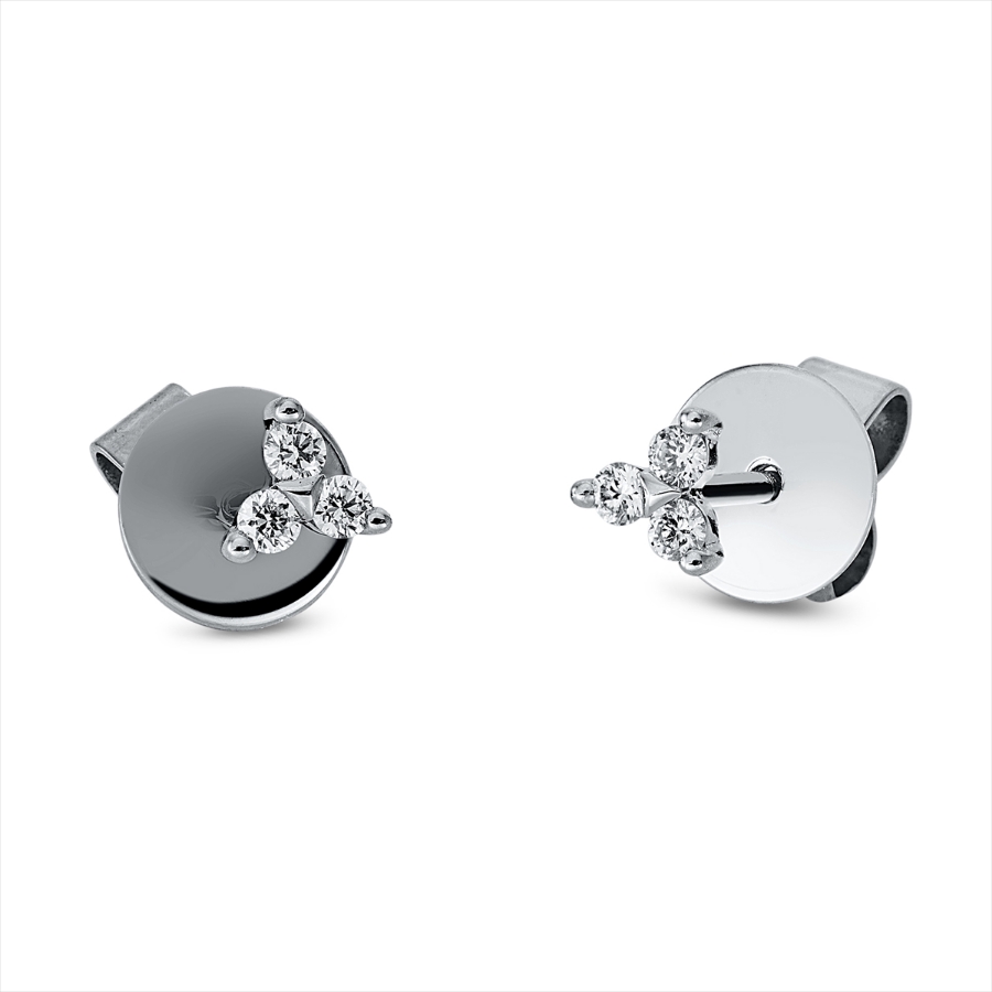 Ohrstecker 18 kt WG