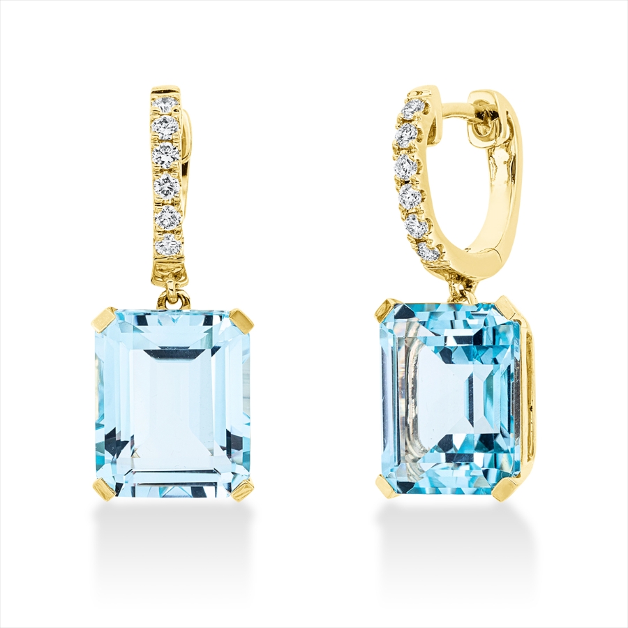 Ohrschmuck 4er-Krappe 18 kt GG