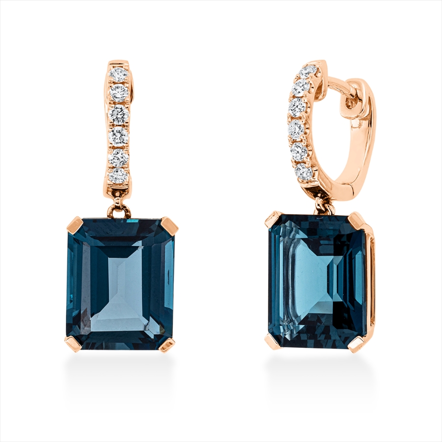 Ohrschmuck 4er-Krappe 18 kt RG