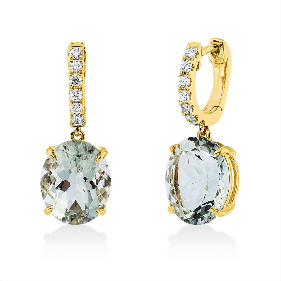 Ohrschmuck 4er-Krappe 18 kt GG
