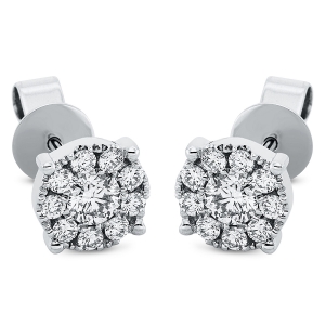 Ohrstecker 18 kt WG