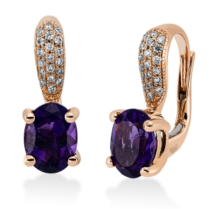 Ohrschmuck 4er-Krappe 18 kt RG