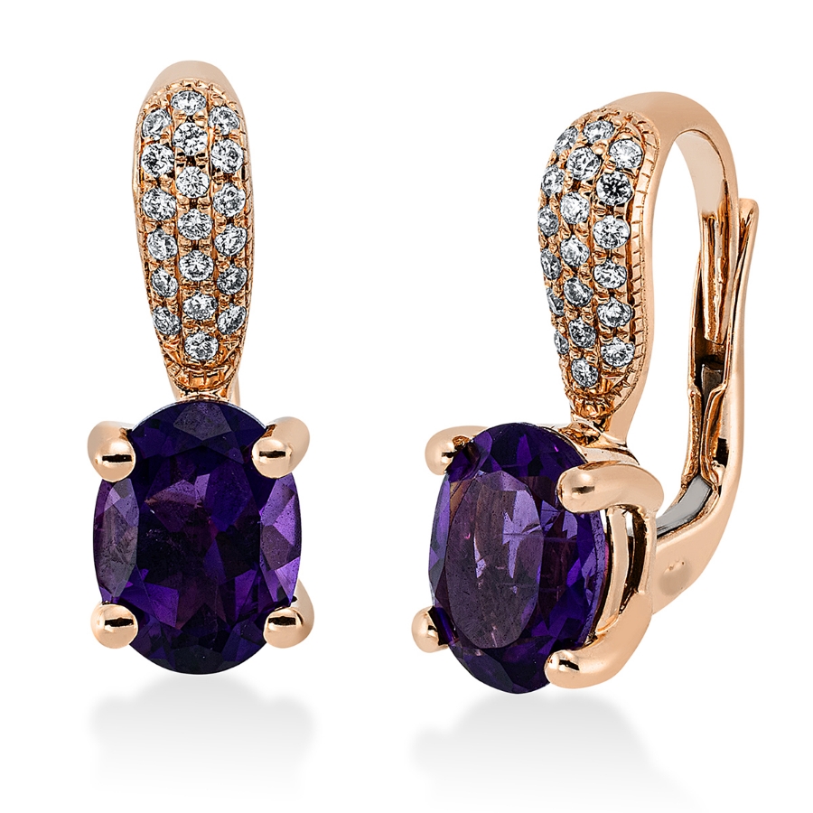 Ohrschmuck 4er-Krappe 18 kt RG