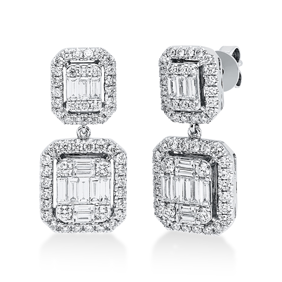 Ohrschmuck 18 kt WG