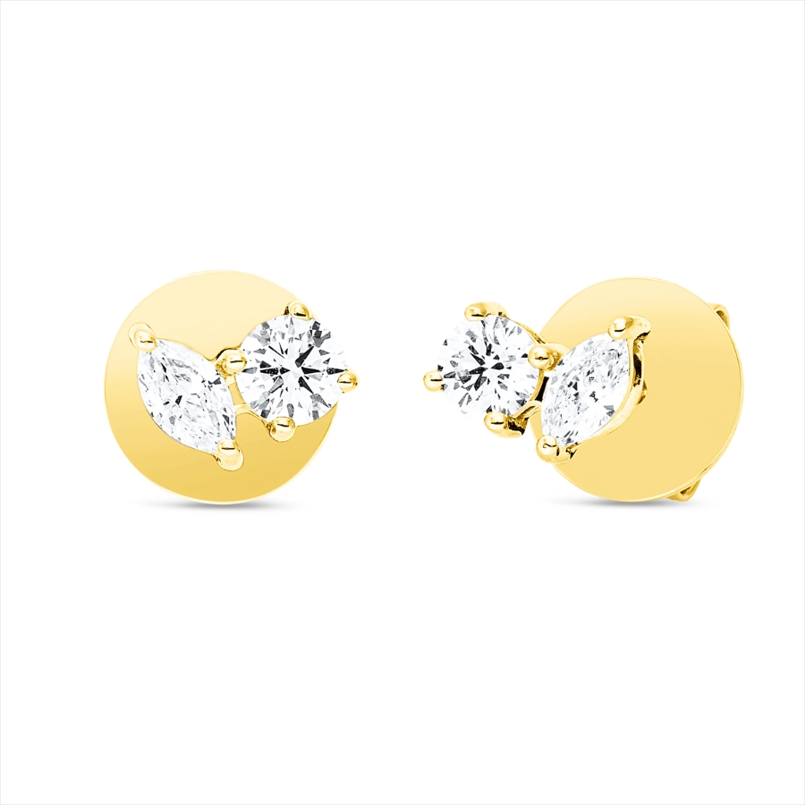 Ohrstecker 18 kt GG