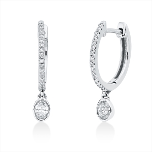 Ohrschmuck 18 kt WG