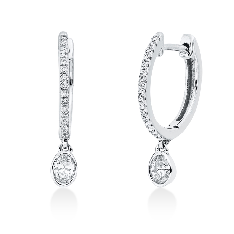 Ohrschmuck 18 kt WG