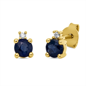 Ohrstecker 4er-Krappe 18 kt GG