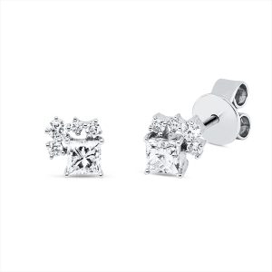 Ohrstecker 18 kt WG
