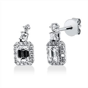 Ohrstecker 18 kt WG