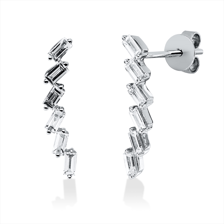 Ohrstecker 18 kt WG