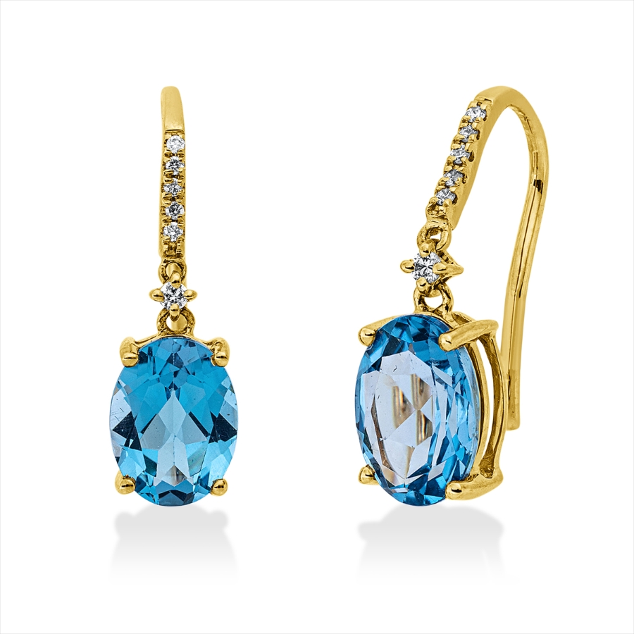 Ohrschmuck 4er-Krappe 18 kt GG