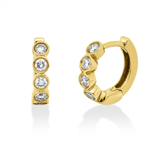 Creolen Zarge 18 kt GG
