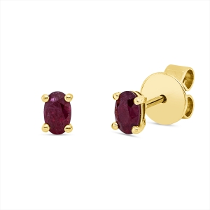 Ohrstecker 4er-Krappe 18 kt GG