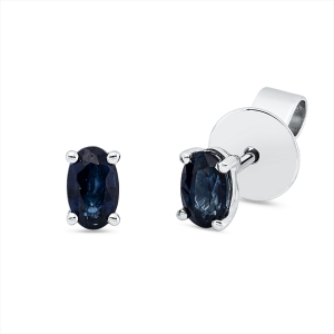 Ohrstecker 4er-Krappe 18 kt WG