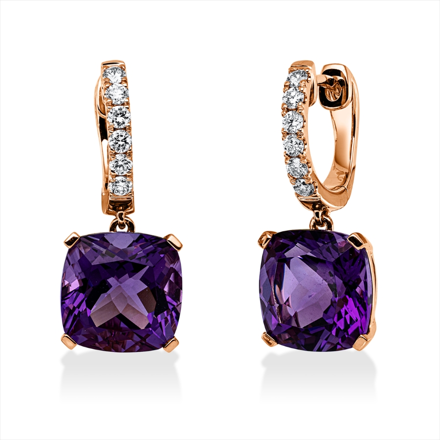 Ohrschmuck 4er-Krappe 18 kt RG