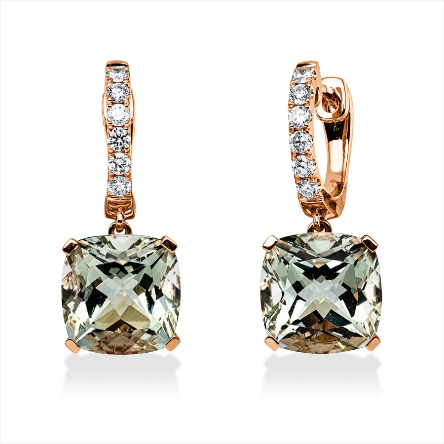 Ohrschmuck 4er-Krappe 18 kt RG