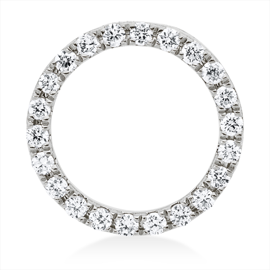 Anhänger 18 kt WG Kreis