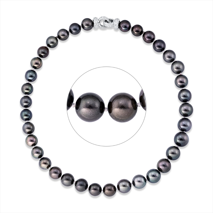 Collier  18kt Weißgold mit 4,30ct Diamanten