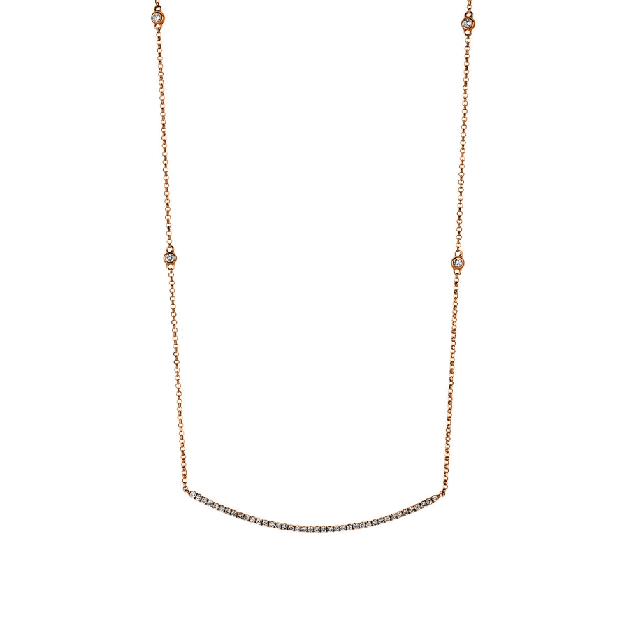 Collier 18 kt RG