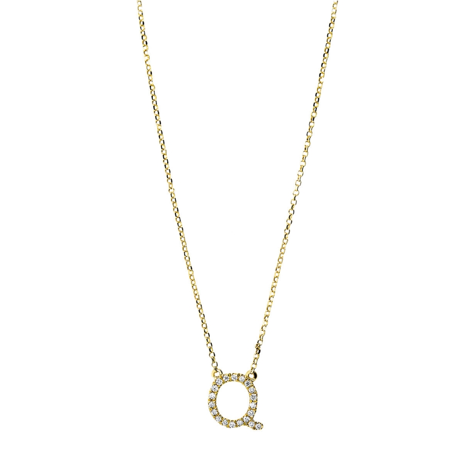Collier 18 kt GG Q, mit ZÖ 40,5 cm + 38,0 cm