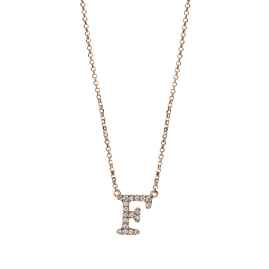 Collier 18 kt RG F, mit ZÖ 40,5 cm + 38,0 cm