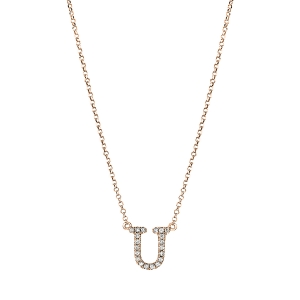 Collier 18 kt RG U, mit ZÖ 40,5 cm + 38,0 cm