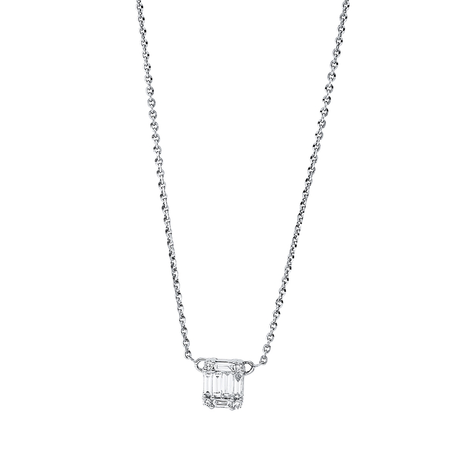 Collier 18 kt WG