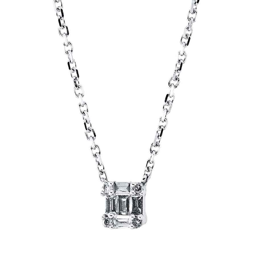 Collier 18 kt WG