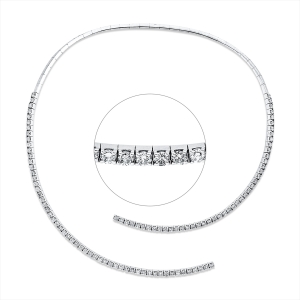 Collier 18 kt WG