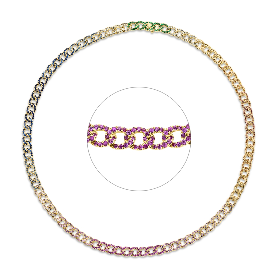 Collier 18 kt GG