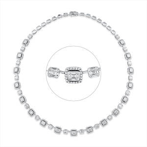 Collier 18 kt WG