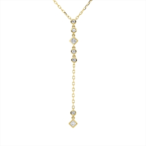 Collier 18 kt GG, ZÖ 40,6+43 cm