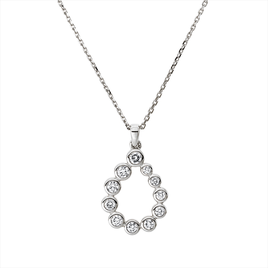 Collier 18 kt GG, mit ZÖ 42 cm