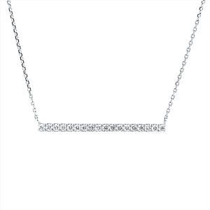 Collier 18 kt WG