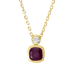 Collier 18 kt GG, mit ZÖ 40 cm + 42 cm