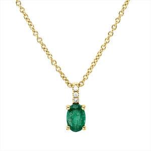 Collier 4er-Krappe 18 kt GG, mit ZÖ 42 cm