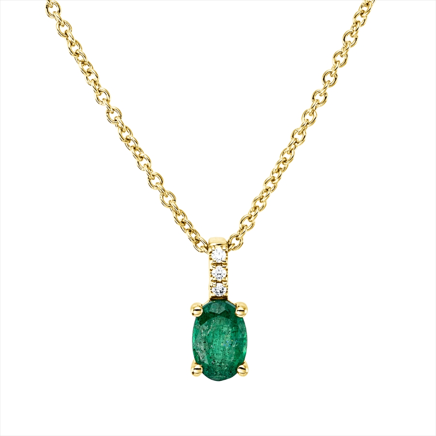 Collier 4er-Krappe 18 kt GG, mit ZÖ 42 cm