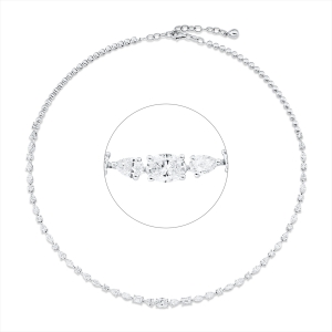 Collier 18 kt WG