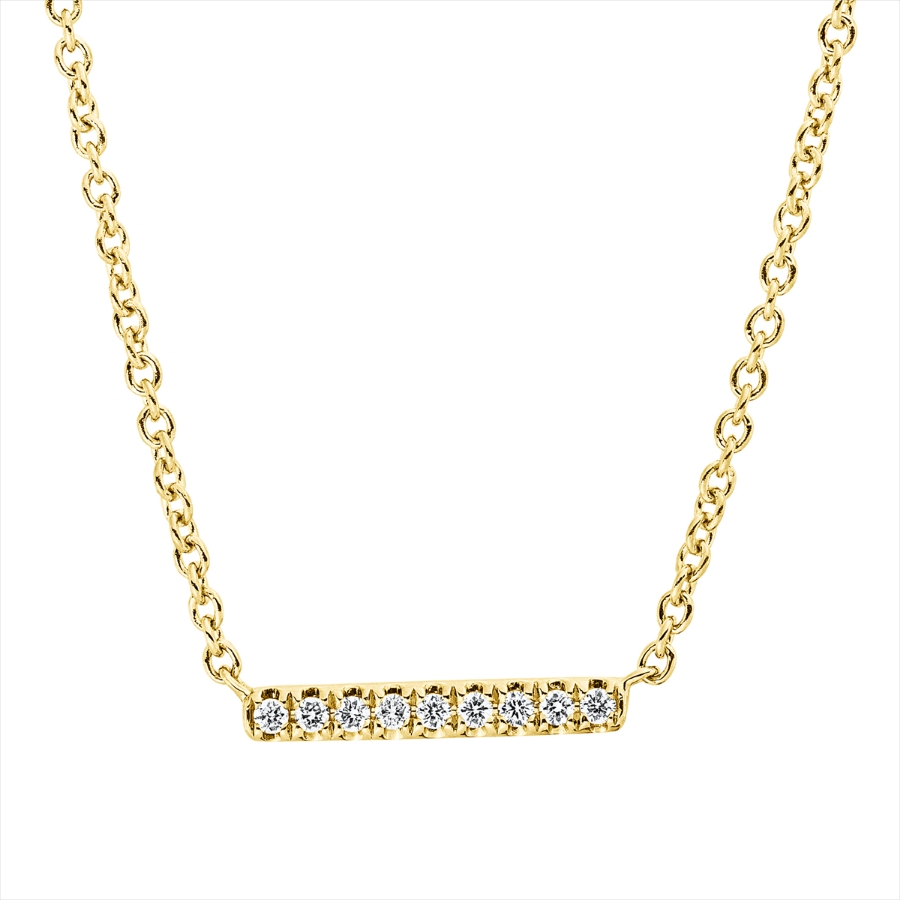Collier 18 kt GG, mit ZÖ 42 cm