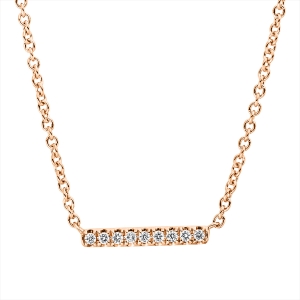 Collier 18 kt GG, mit ZÖ 42 cm