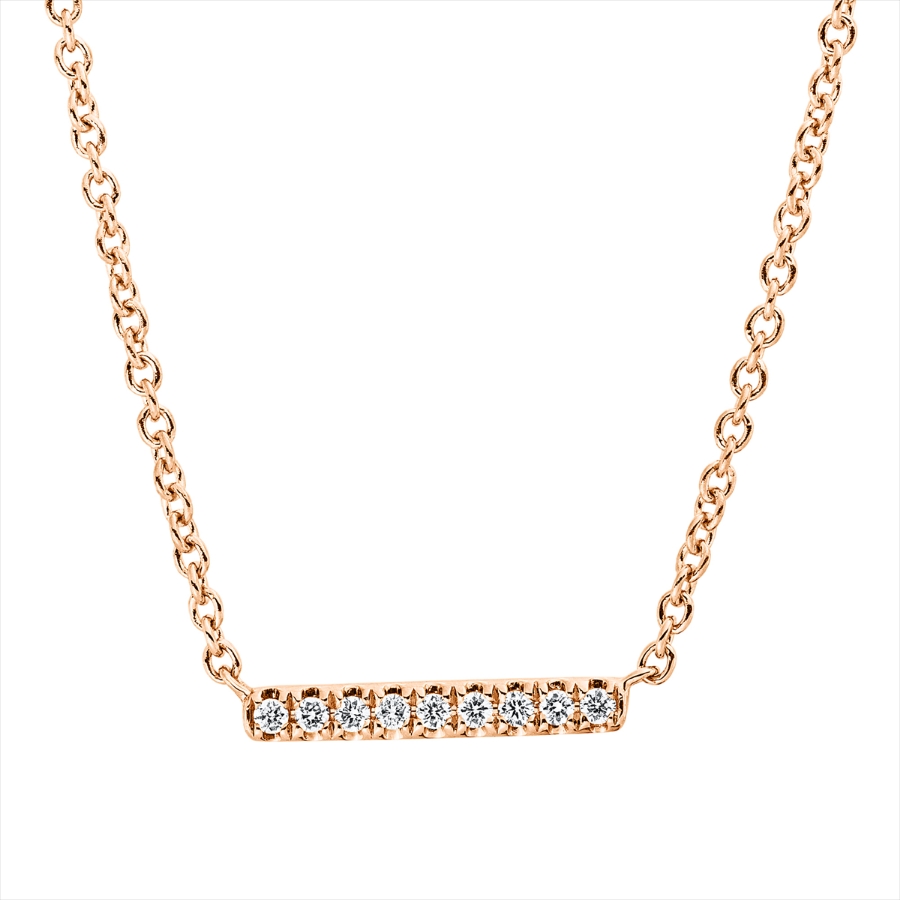 Collier 18 kt GG, mit ZÖ 42 cm