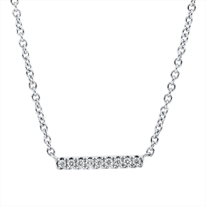Collier 18 kt GG, mit ZÖ 42 cm