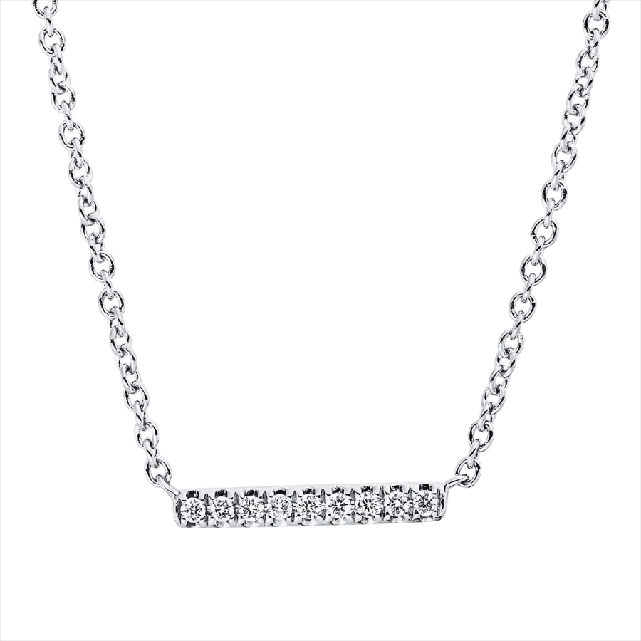 Collier 18 kt GG, mit ZÖ 42 cm