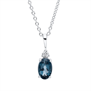 Collier 4er-Krappe 18 kt WG, mit ZÖ 40 cm + 42,5 cm