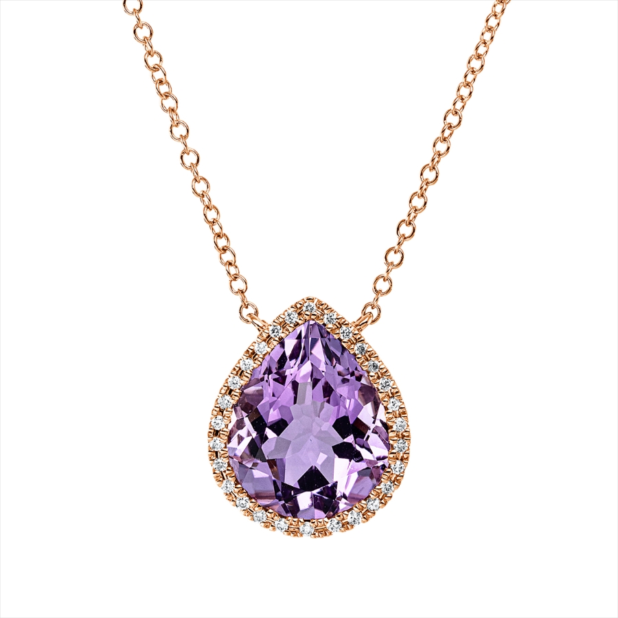 Collier 18 kt RG