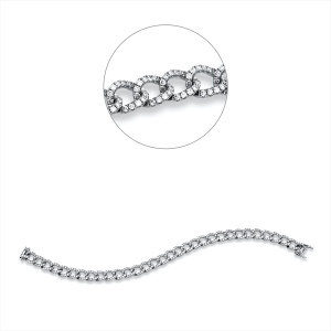 Armband 18 kt WG
