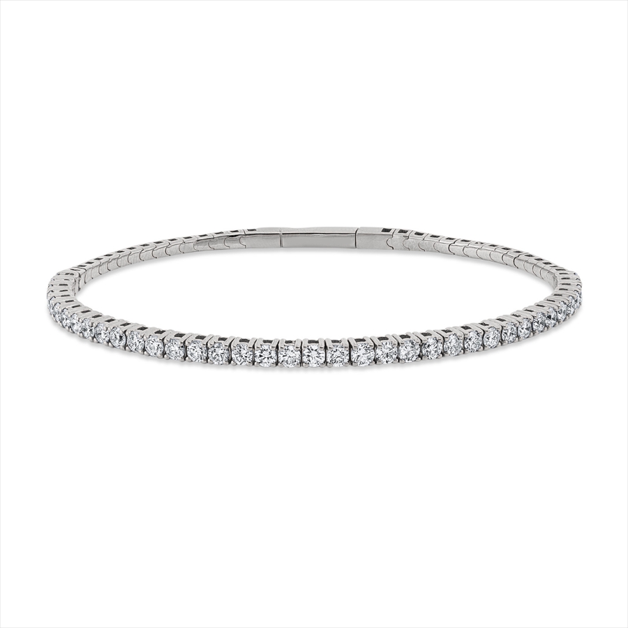 Armband 4er-Krappe 18 kt GG, flexibel